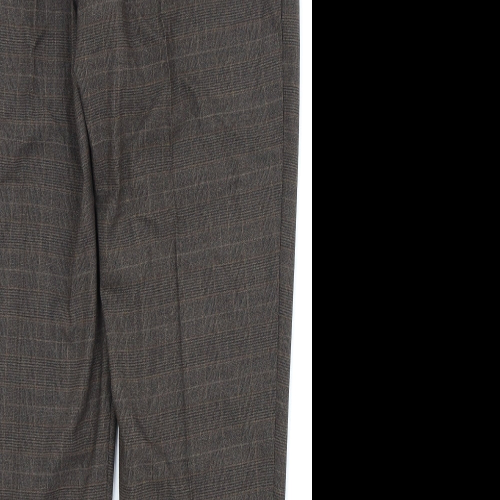 New Look Womens Brown   Sweatpants Trousers Size 12 L23 in