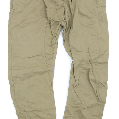 Soul Star Mens Beige   Chino Trousers Size 30 L25 in