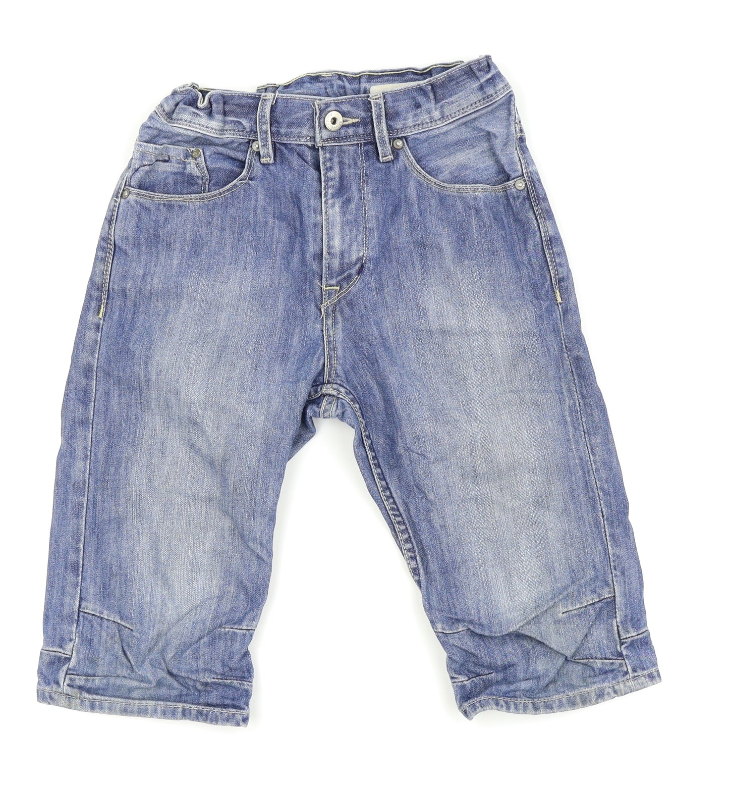 H&M Boys Blue   Cargo Shorts Size 8-9 Years