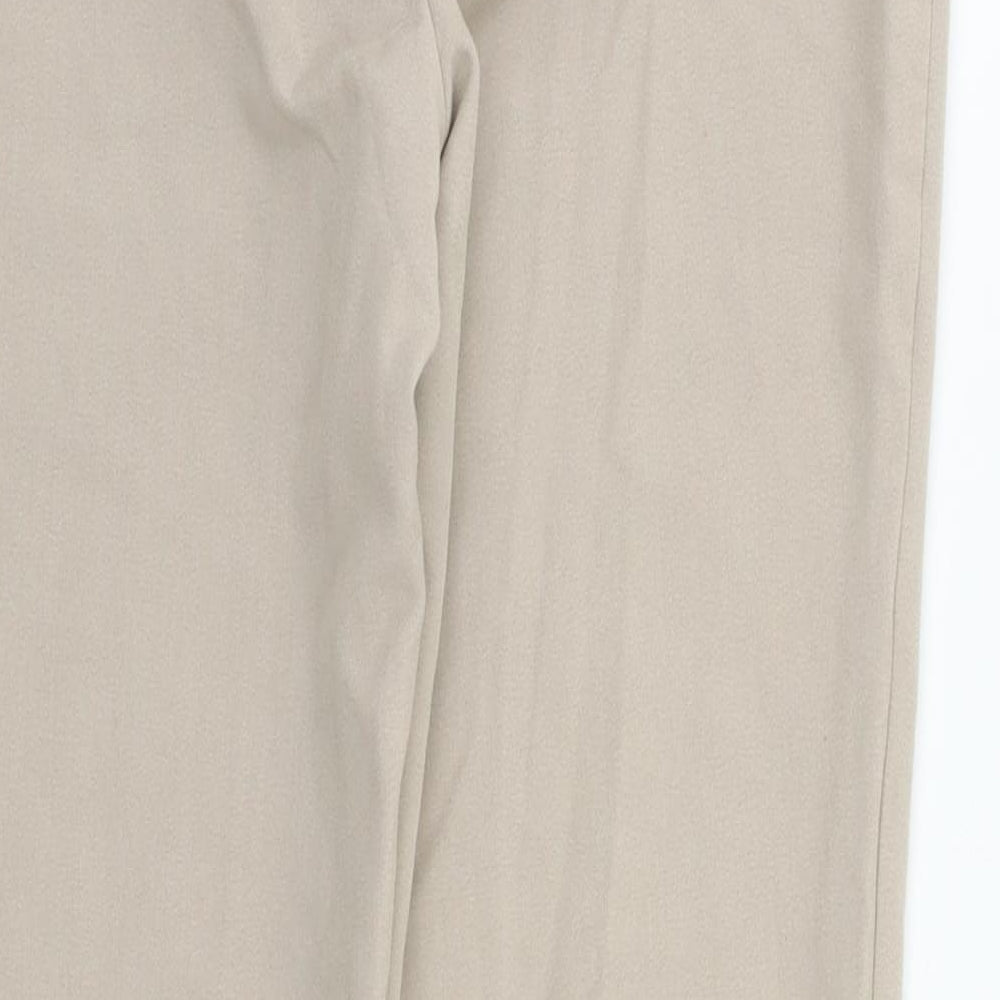 Papaya Womens Beige   Trousers  Size 10 L24 in