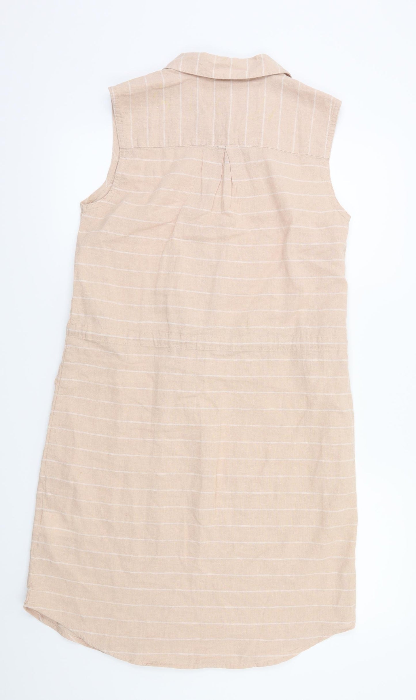 esmara  Womens Pink Striped  Fit & Flare  Size 10