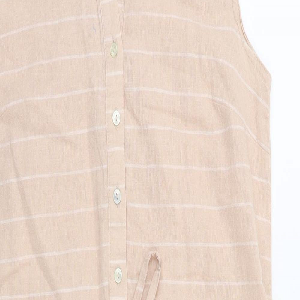 esmara  Womens Pink Striped  Fit & Flare  Size 10