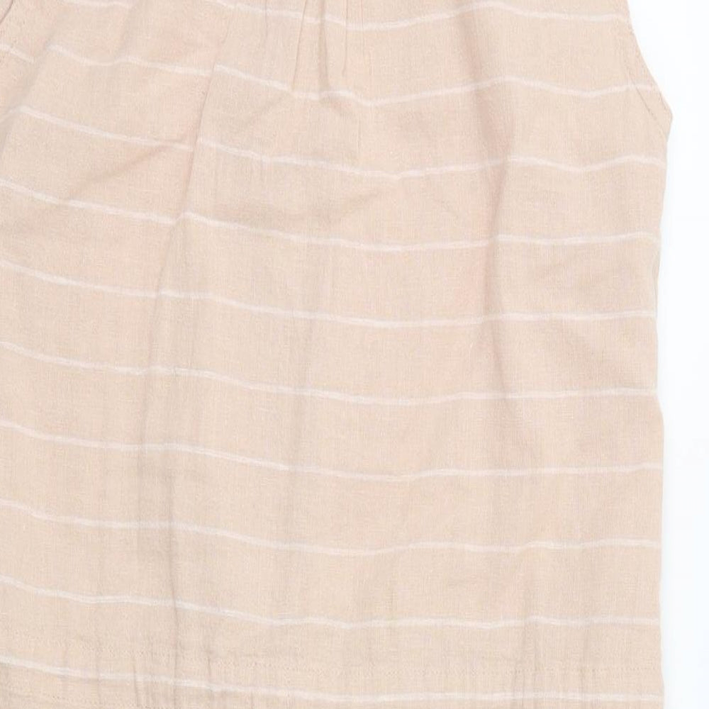 esmara  Womens Pink Striped  Fit & Flare  Size 10