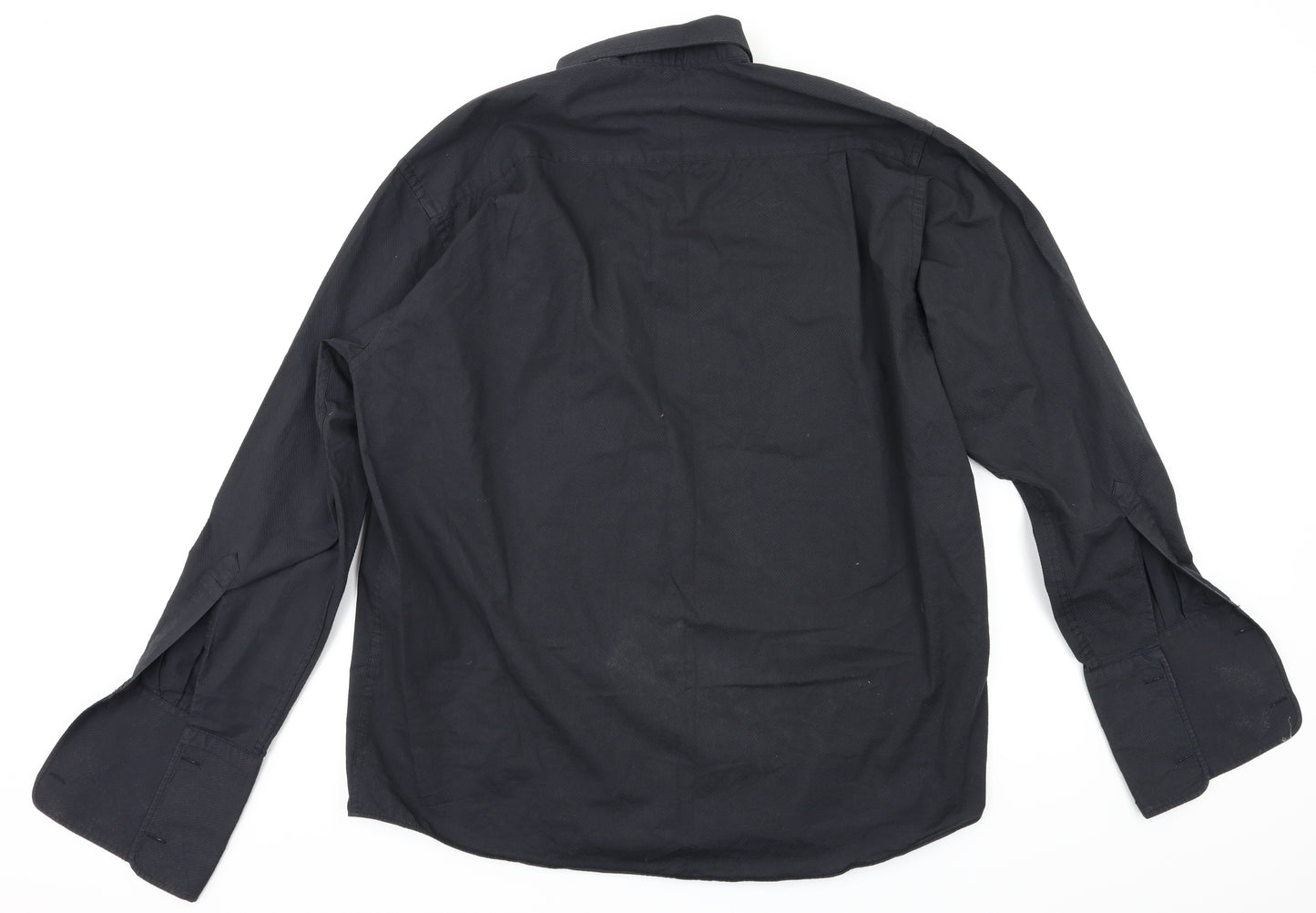 BHS Mens Black    T-Shirt Size 16