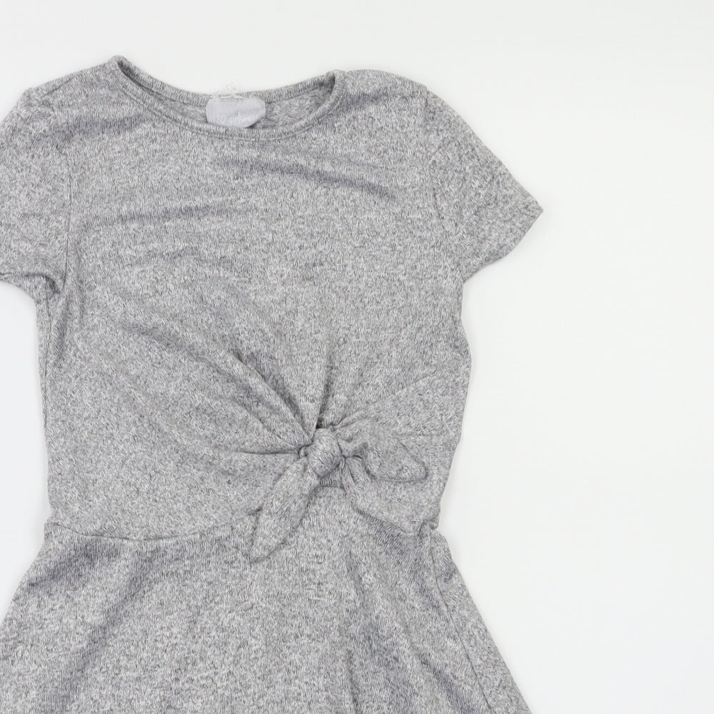 I love girl  wear  Girls Grey   Fit & Flare  Size 9 Years