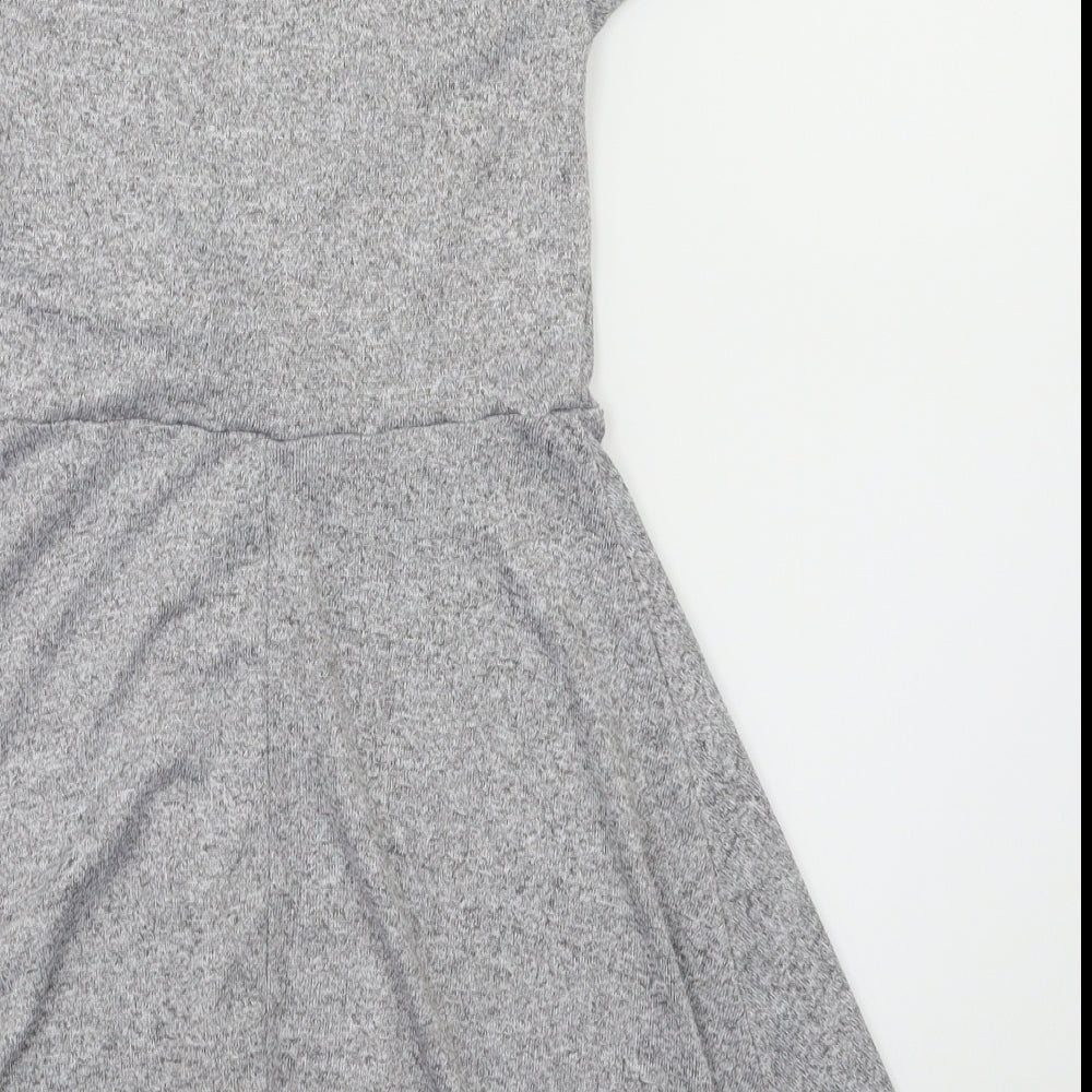 I love girl  wear  Girls Grey   Fit & Flare  Size 9 Years