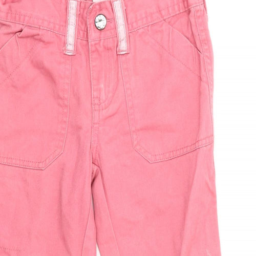I love girl wear  Girls Pink   Cargo Trousers Size 3-4 Years