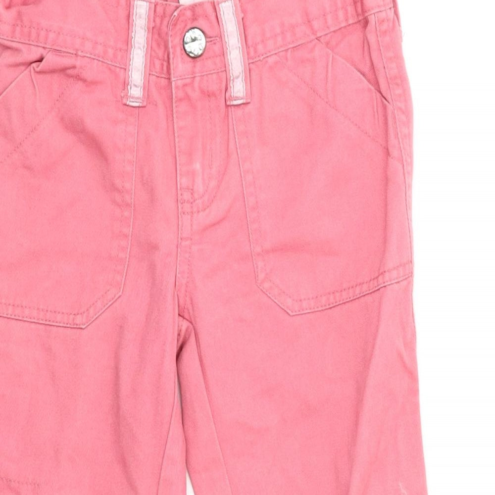 I love girl wear  Girls Pink   Cargo Trousers Size 3-4 Years