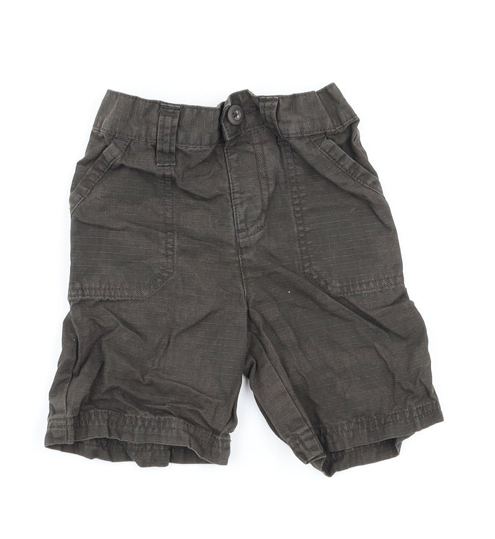 George  Boys Blue Ikat  Capri Trousers Size 12-18 Months