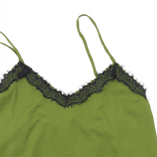 Misstruth Womens Green   Basic T-Shirt Size 16