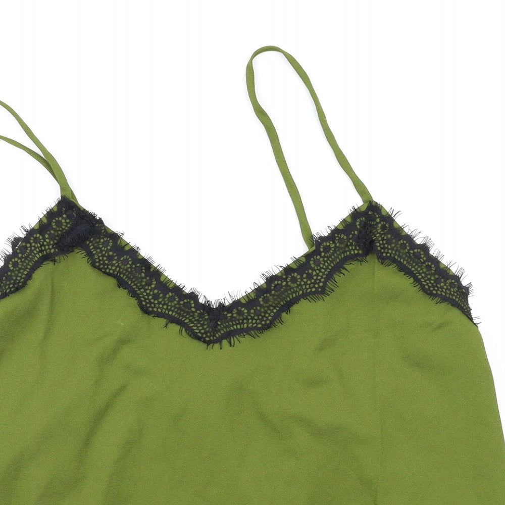 Misstruth Womens Green   Basic T-Shirt Size 16