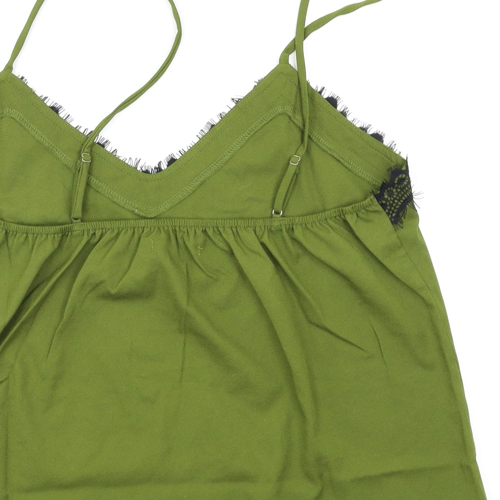 Misstruth Womens Green   Basic T-Shirt Size 16