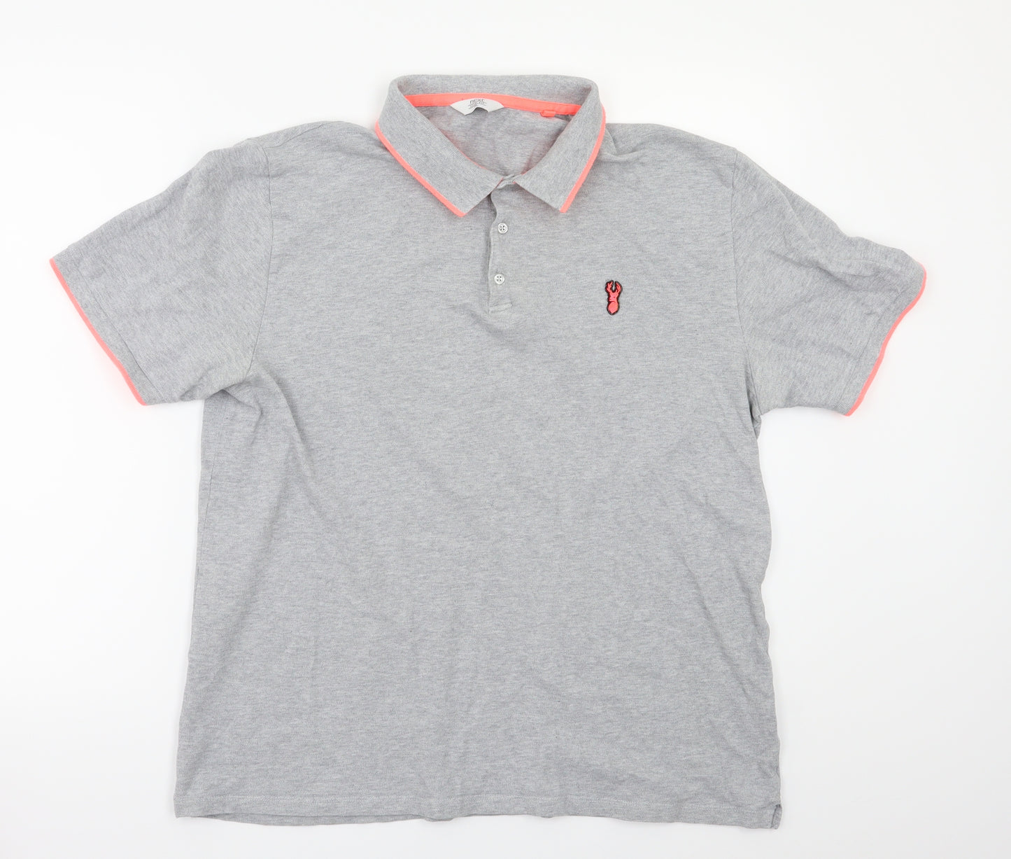 NEXT Mens Grey    Button-Up Size XL