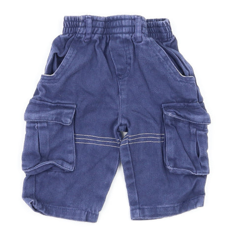 MAX  Blue   Capri Trousers Size 3-6 Months