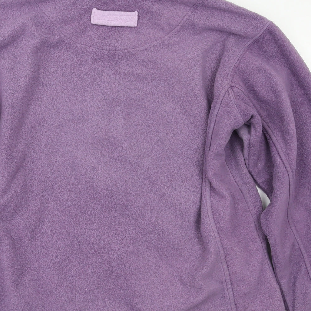 Rydale Womens Purple   Full Zip Jumper Size L