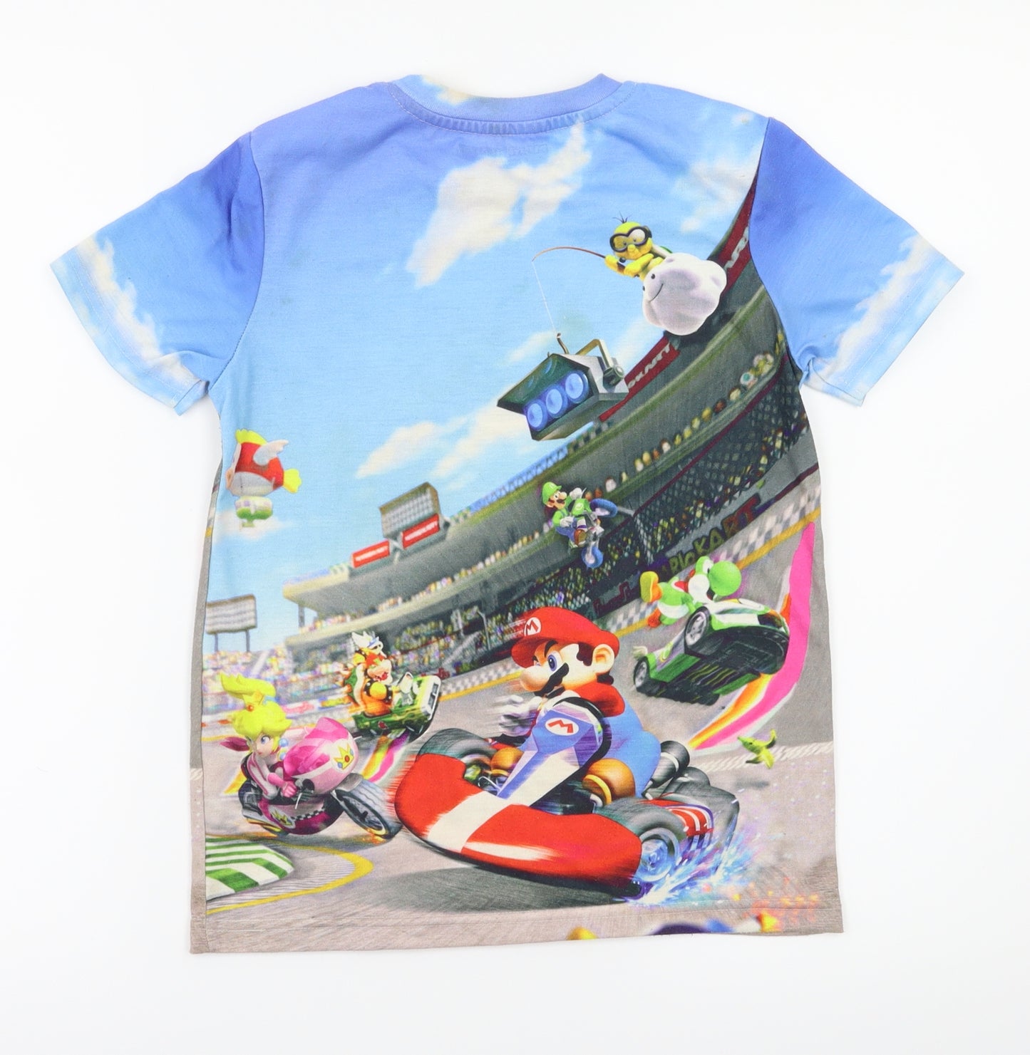 George  Boys Blue   Pullover T-Shirt Size 8-9 Years