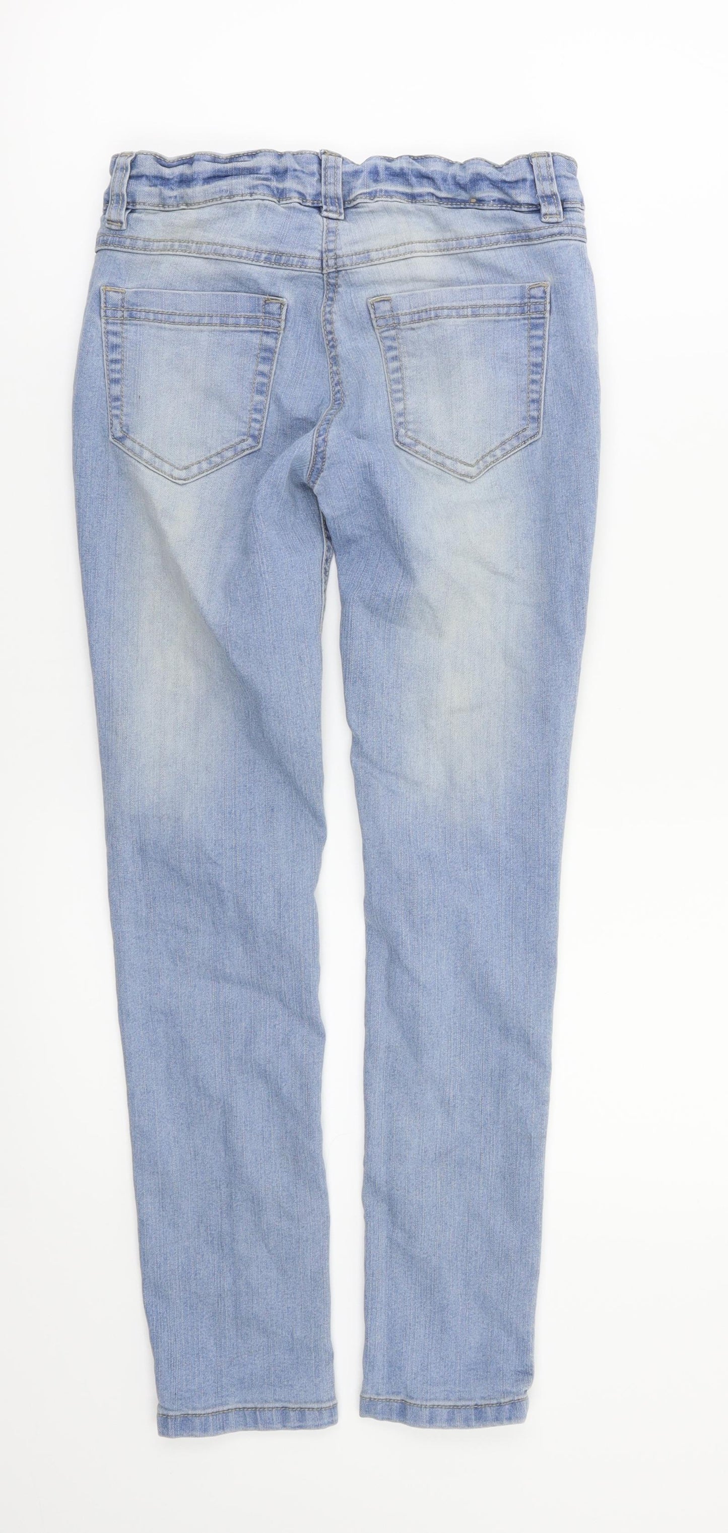 BENETTON JEANS  Girls Blue   Skinny Jeans Size XL