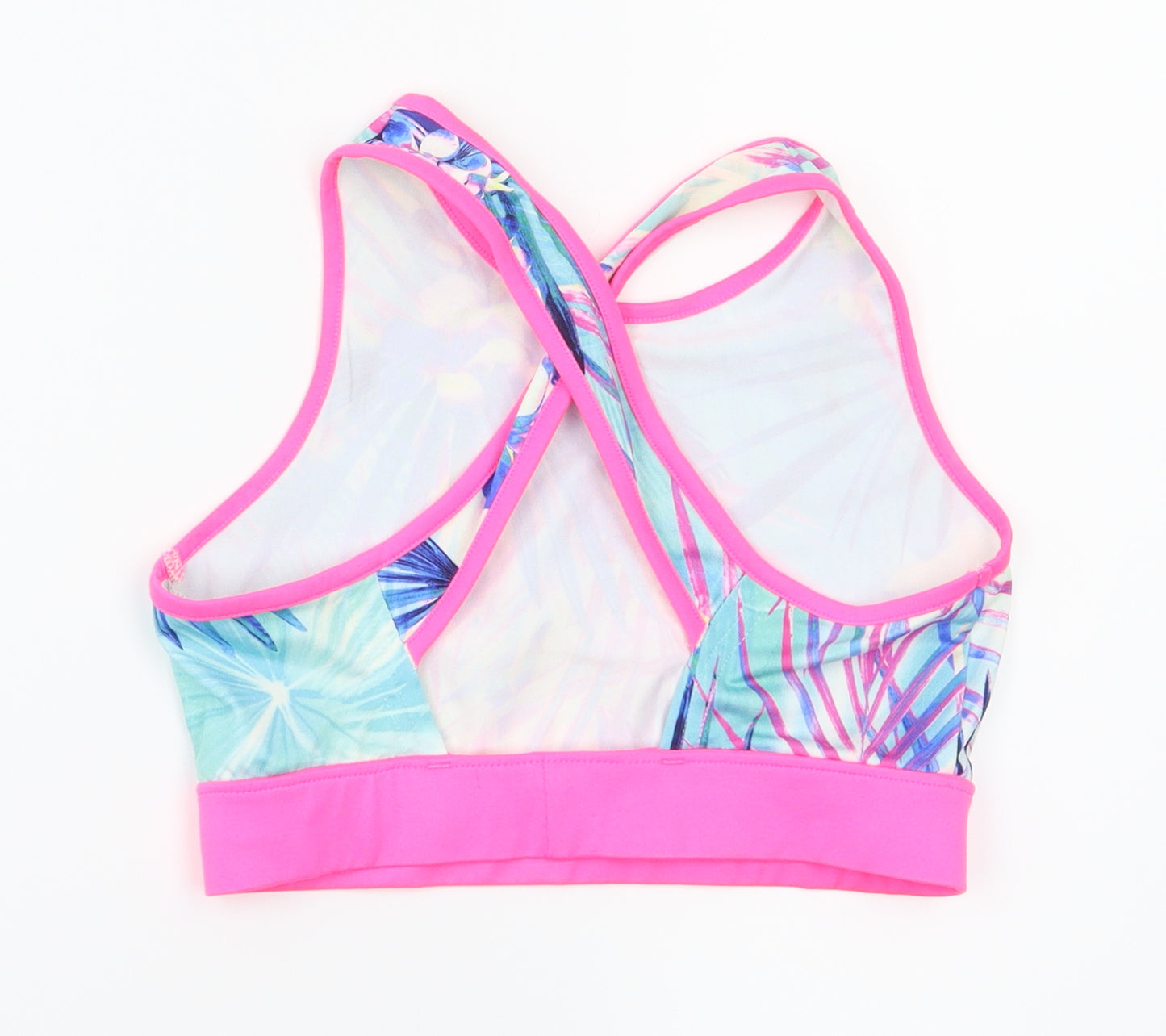 NEXT Girls Pink Floral  Basic Tank Size 11-12 Years