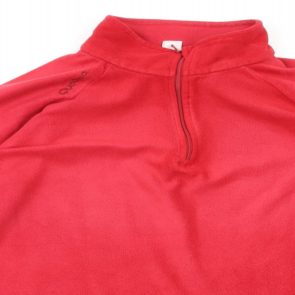 Decathlon Creation Mens Red   Pullover Jumper Size XL  - fleece
