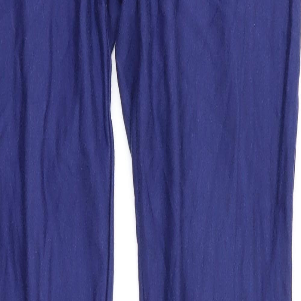 Primark Womens Blue   Cargo Leggings Size 12 L27 in