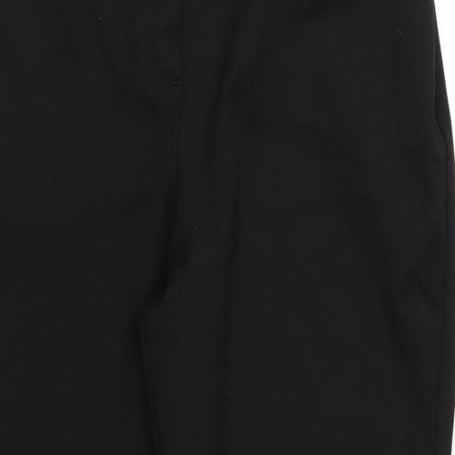 Preworn Womens Black   Trousers  Size 14 L26 in