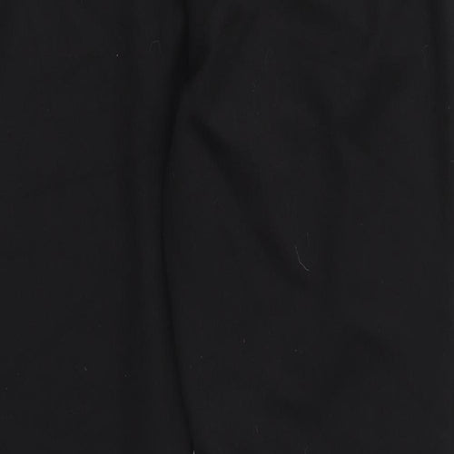 Preworn Womens Black   Trousers  Size 14 L26 in