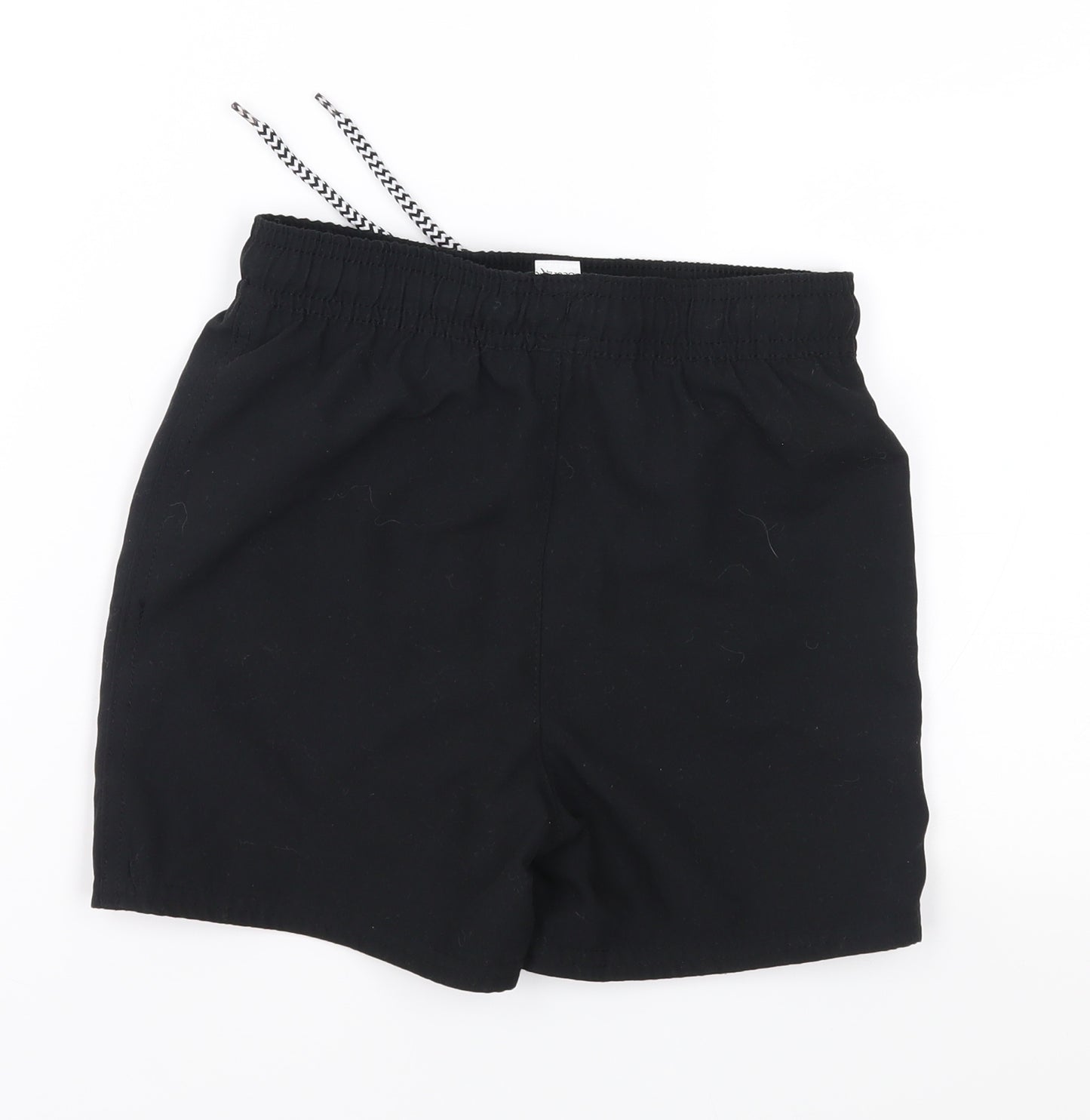 George Boys Black   Utility Shorts Size 5-6 Years