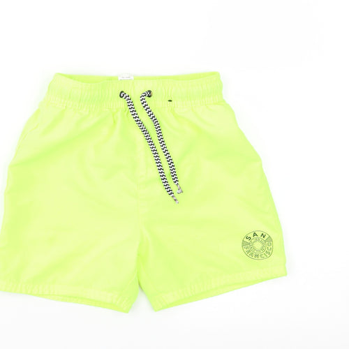 George Boys Yellow   Utility Shorts Size 5-6 Years
