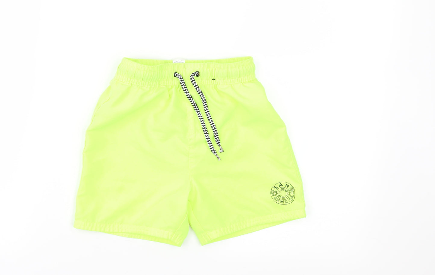George Boys Yellow   Utility Shorts Size 5-6 Years
