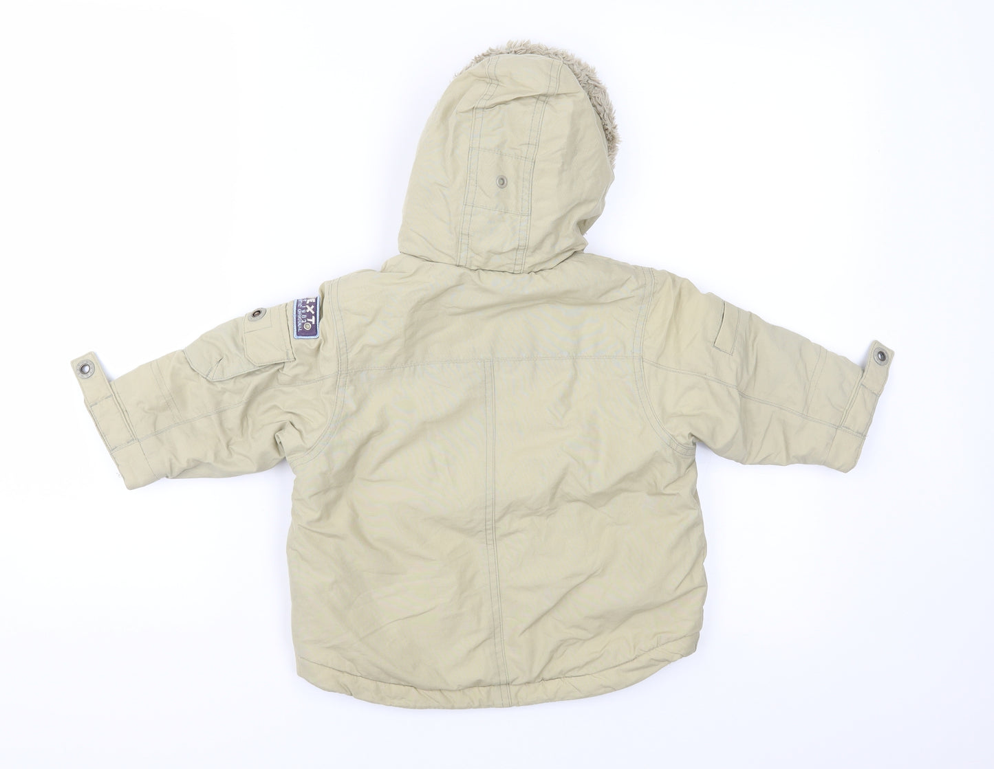 NEXT Baby Beige   Parka Coat Size 12-18 Months