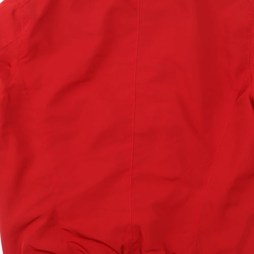 Zara Mens Red   Bomber Jacket Jacket Size M