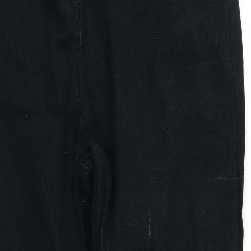 Brooker Womens Black  Denim Straight Jeans Size 14 L29 in