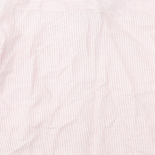 NEXT Boys Red Striped  Basic Button-Up Size 10 Years