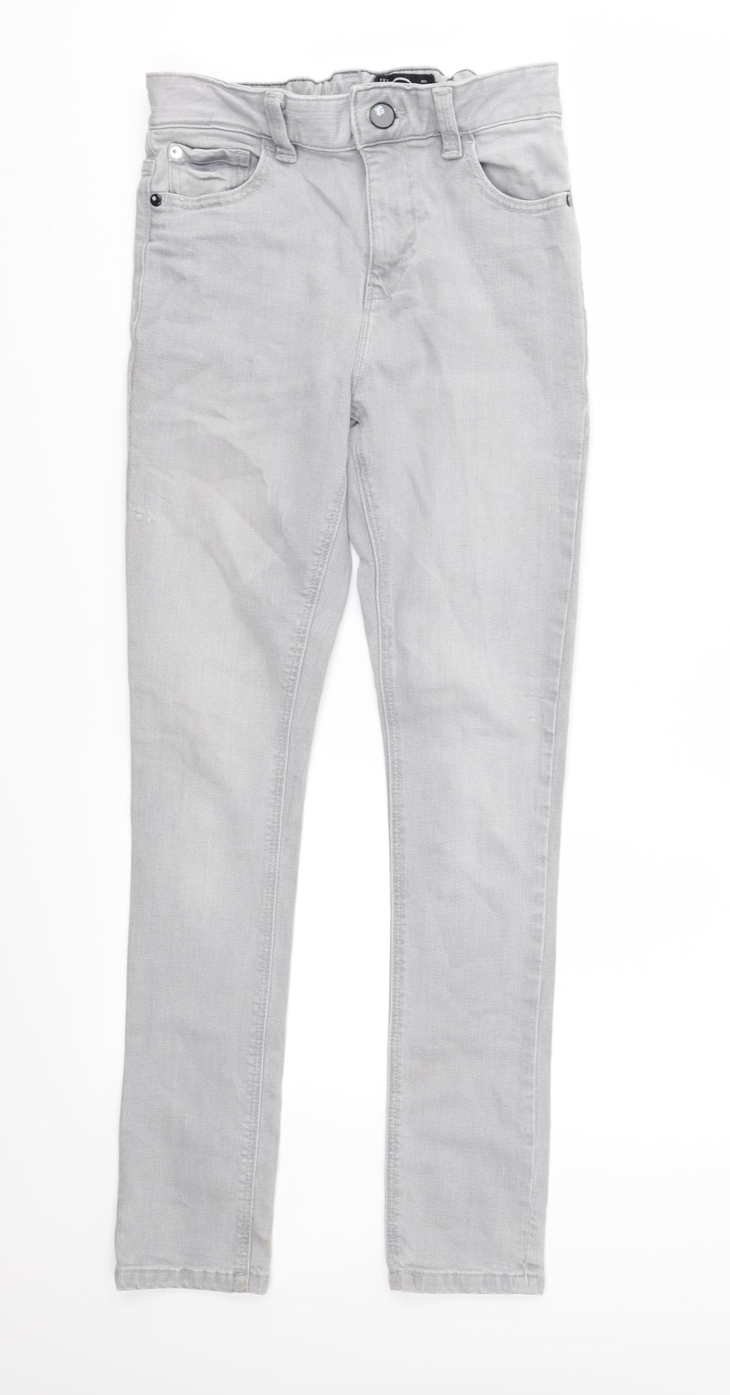 NEXT Boys Grey  Denim Skinny Jeans Size 12 Years