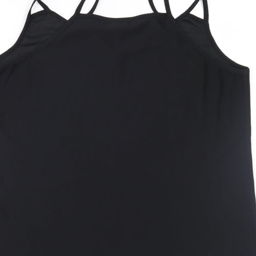 New Look Womens Black   Camisole Blouse Size 14