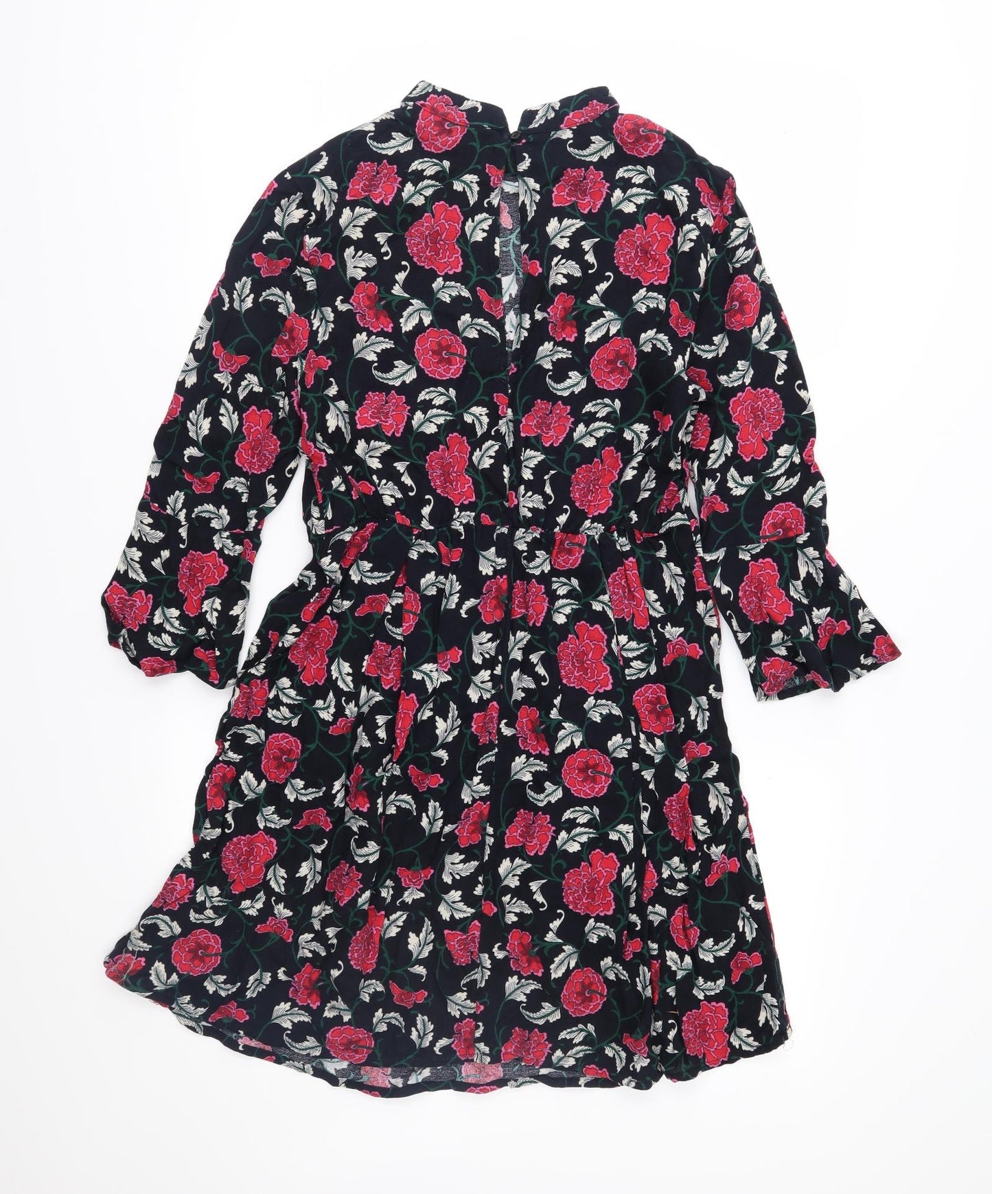 Atmosphere Womens Black Floral  Fit & Flare  Size 12