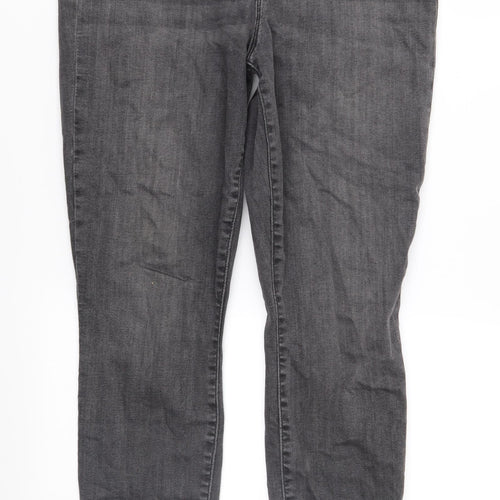 Gap Womens Grey  Denim Straight Jeans Size 29 in L27 in