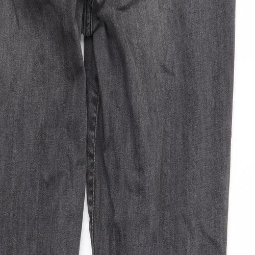 Gap Womens Grey  Denim Straight Jeans Size 29 in L27 in