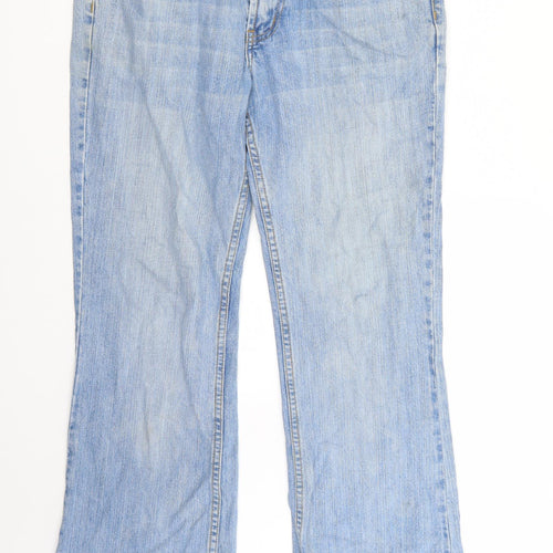 bragger Mens Blue   Bootcut Jeans Size 32 L32 in