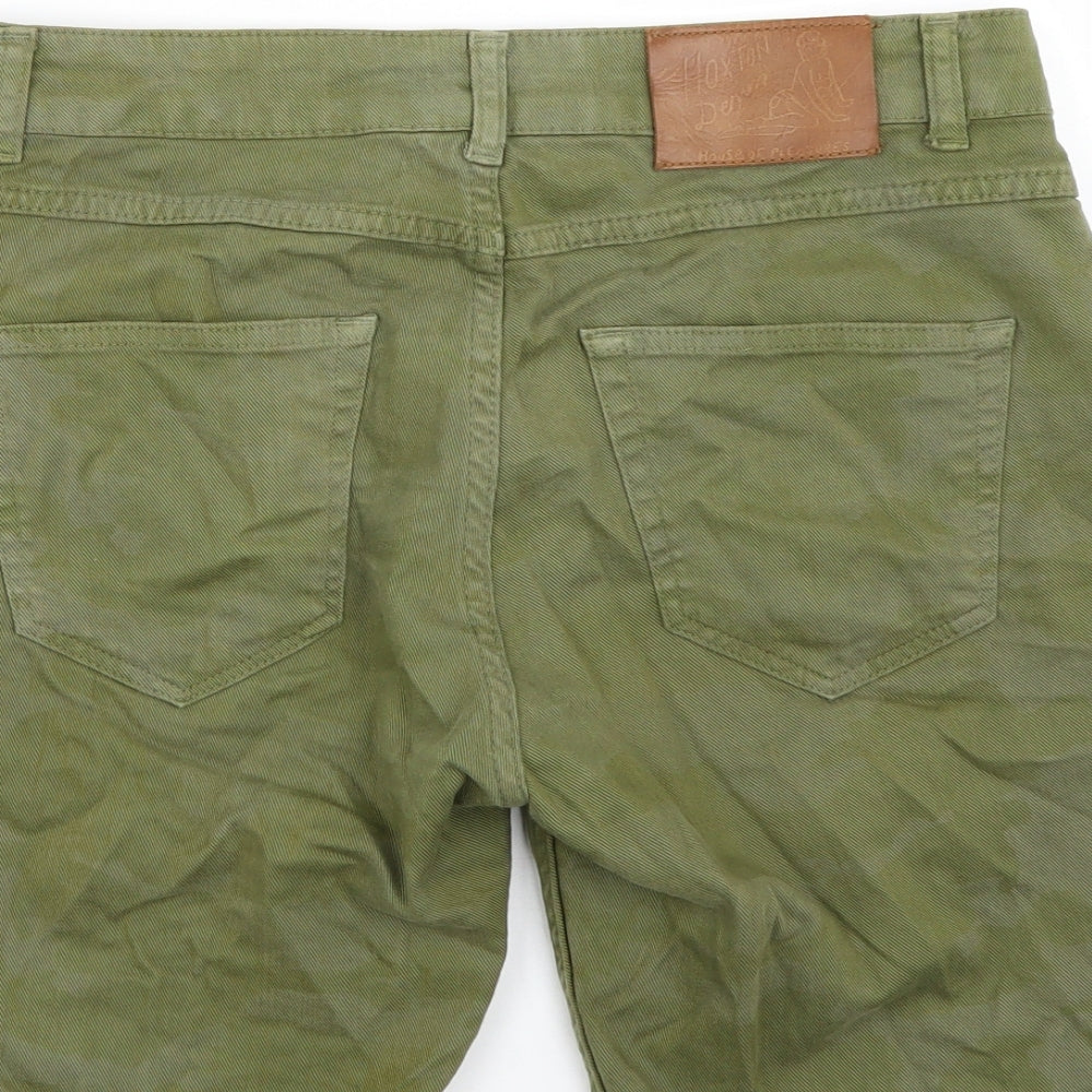 hey lady Mens Green   Bermuda Shorts Size 32