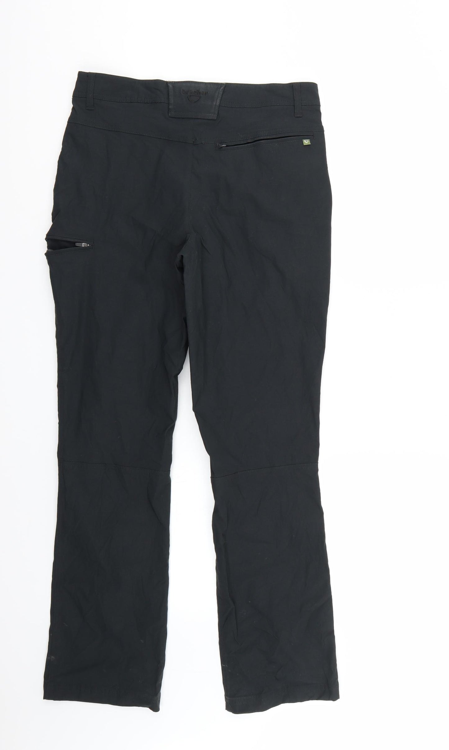 brasher Mens Black   Cargo Trousers Size 32 L31 in