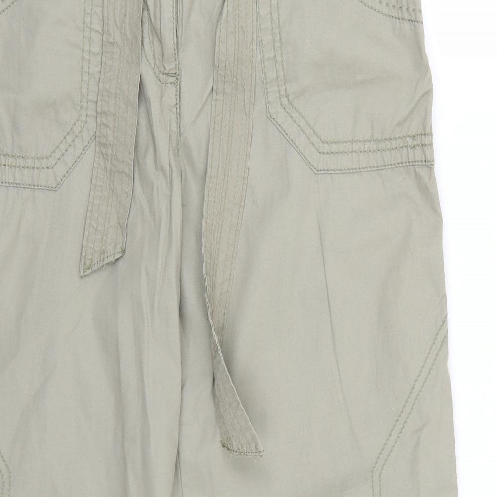 Marks and Spencer Womens Green   Trousers  Size 12 L28 in
