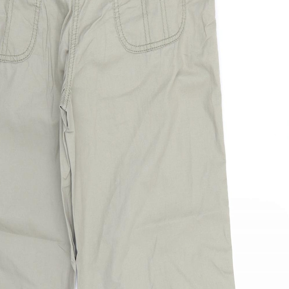 Marks and Spencer Womens Green   Trousers  Size 12 L28 in