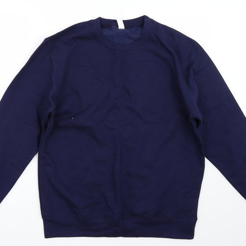 Allhoods Mens Blue   Pullover Jumper Size L