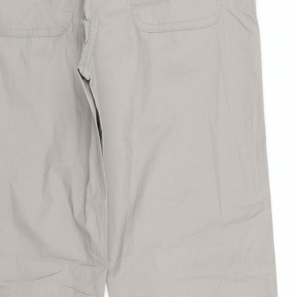 Dorothy Perkins Womens Grey   Trousers  Size 14 L30 in