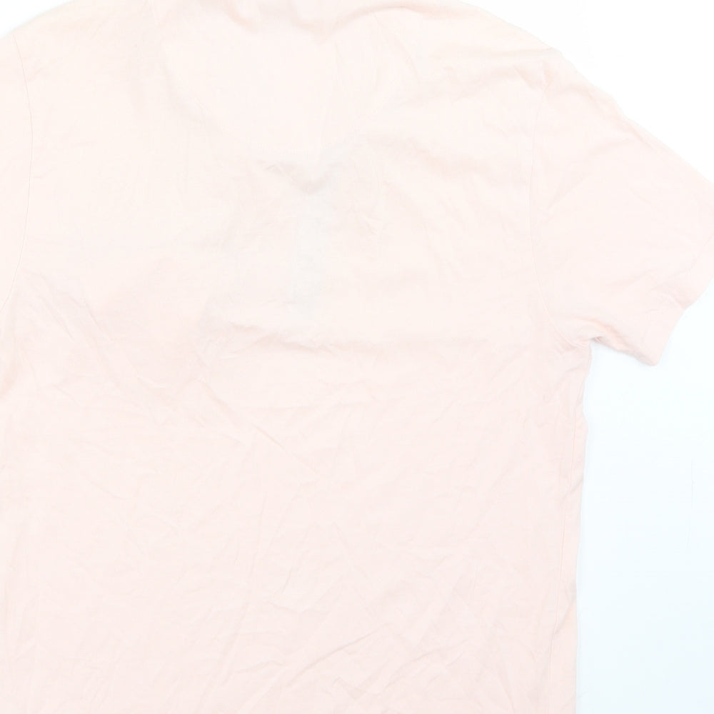 Swade Mens Pink    T-Shirt Size S