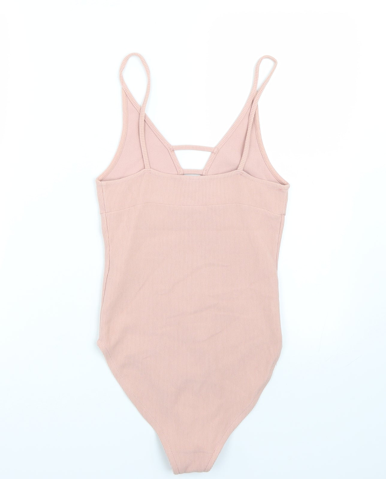 Topshop Womens Pink   Bodysuit One-Piece Size 8