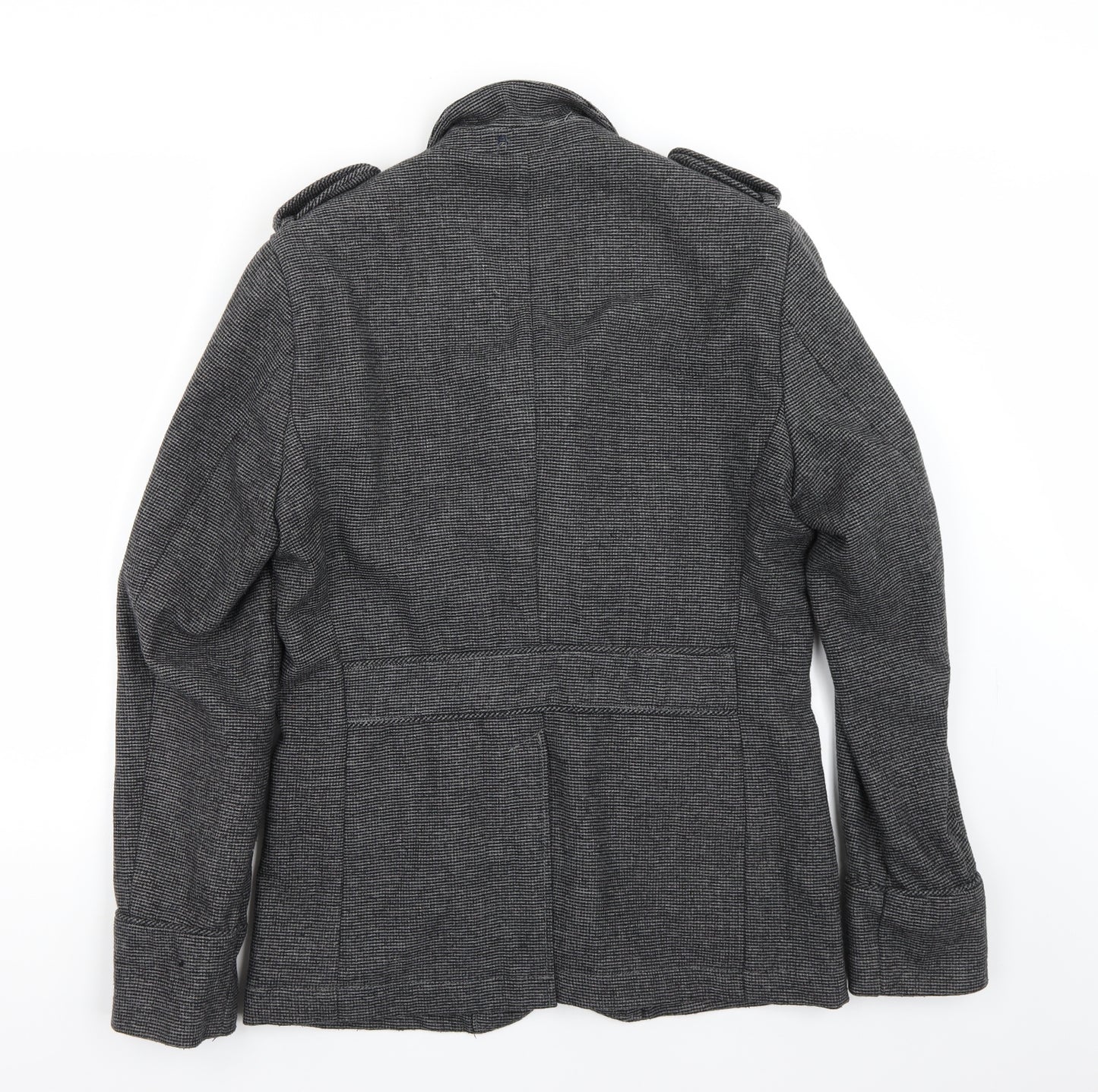 H&M Womens Grey   Jacket Coat Size 10