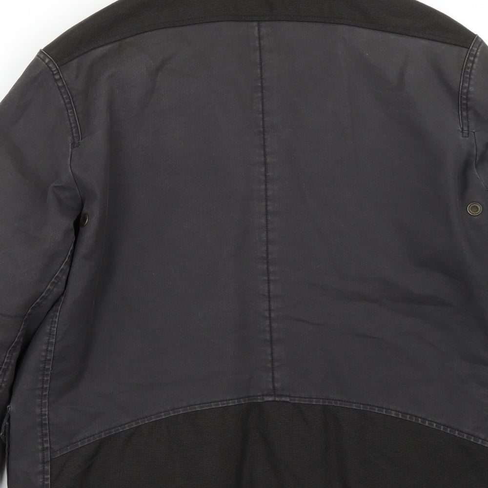 G star Mens Black  Rayon Jacket Coat Size L