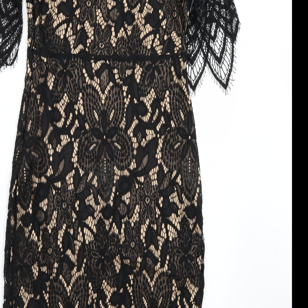 Blue vanilla Womens Black   A-Line  Size S